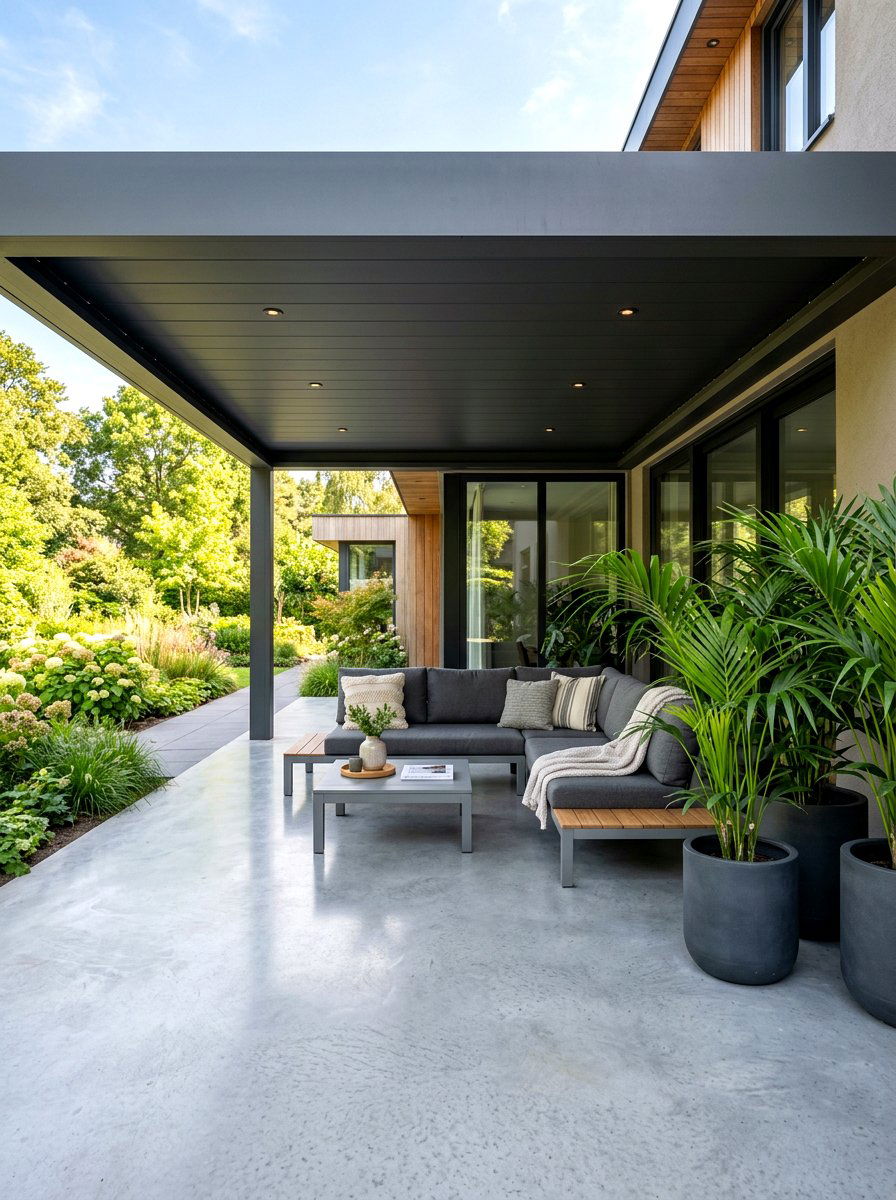 Modern Covered Patio - 30 all weather patio ideas