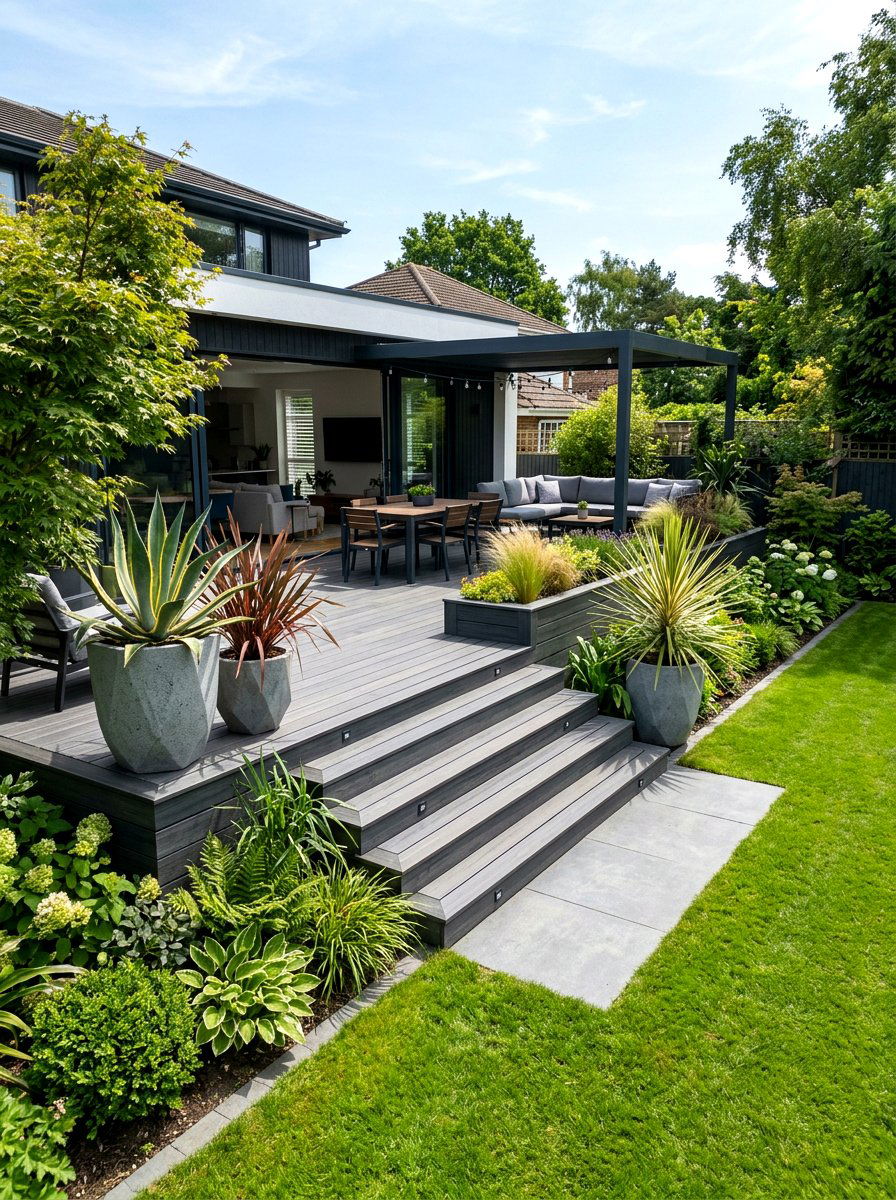 Modern Deck Landscaping - 30 landscaping ideas