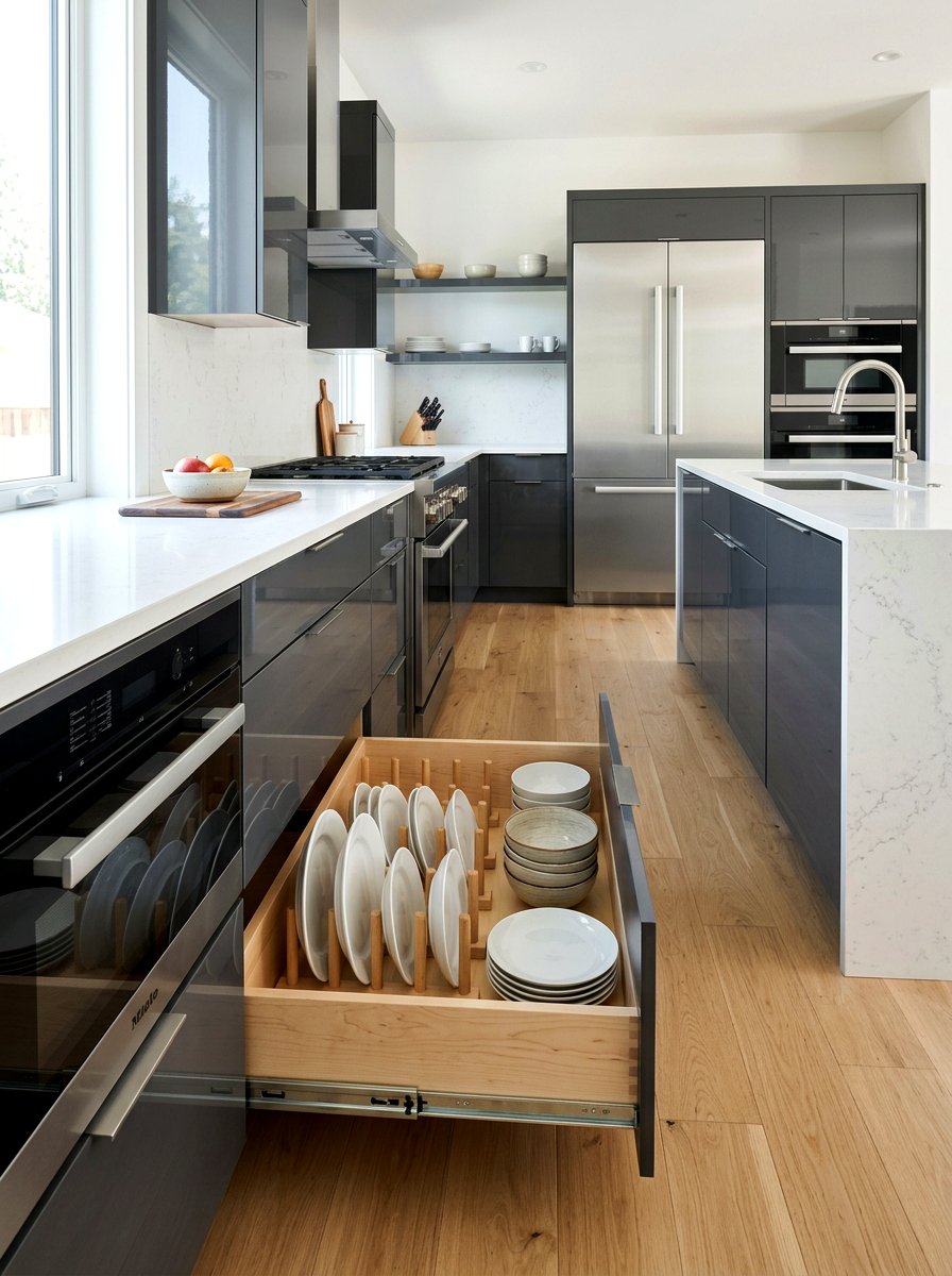 Modern Deep Kitchen Cabinet Drawer - 30 file drawer kitchen ideas