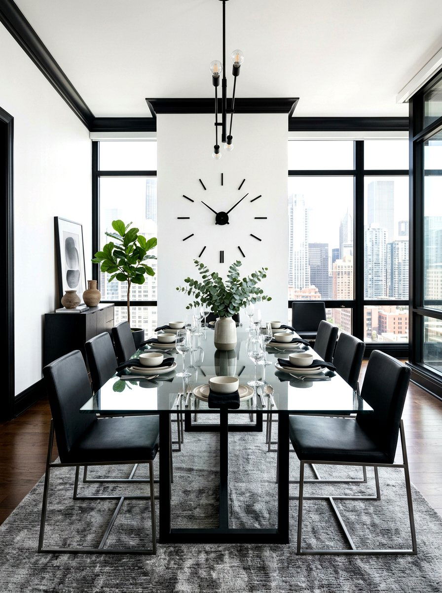 Modern Dining Room - 30 romantic dinner room ideas