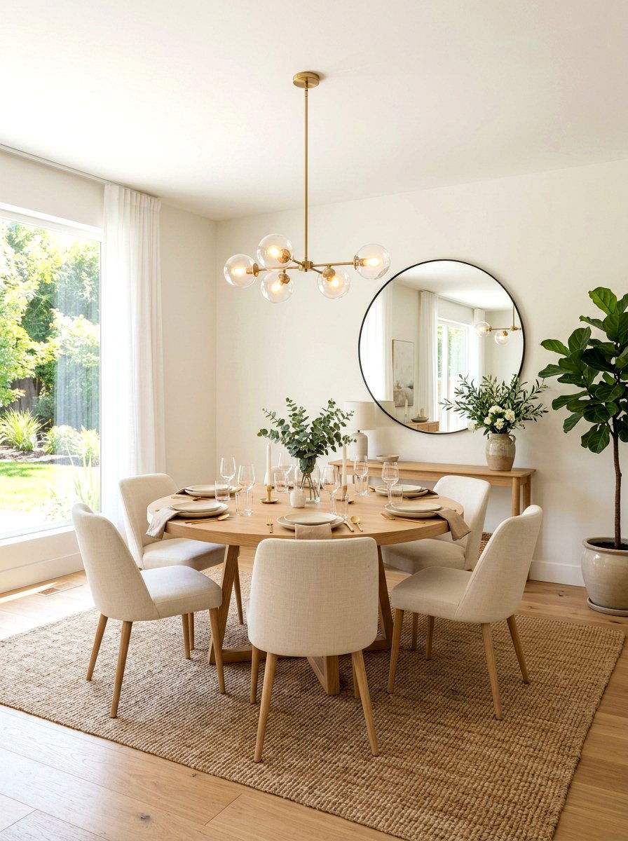 Modern Dining Room Mirror - 30 dining room wall decor ideas