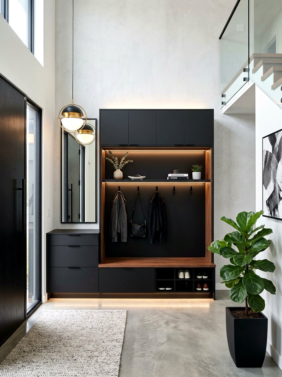 Modern Drop Zone Cabinet - 30 drop zone cabinet ideas