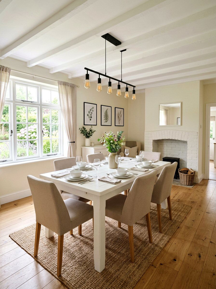 Modern English Cottage Dining Room - 30 English dining room ideas
