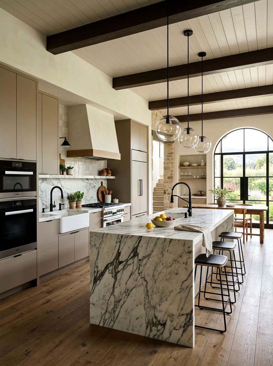 Modern European Farmhouse Kitchen - 30 European farmhouse kitchen ideas