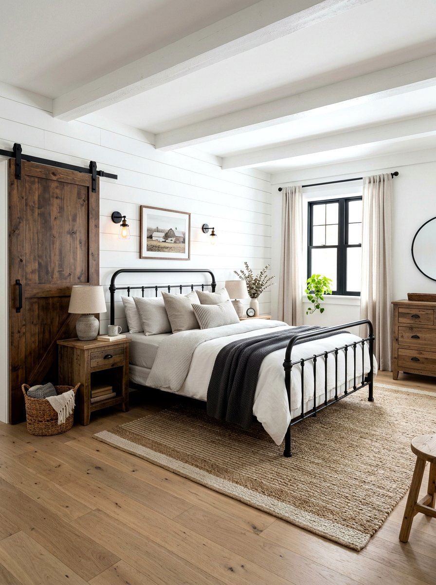 Modern Farmhouse Basement Bedroom - 30 basement bedroom ideas