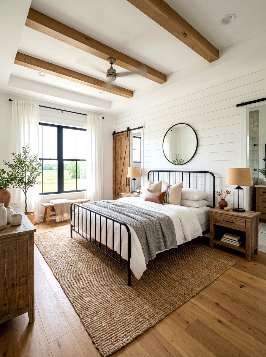 Modern Farmhouse Bedroom - 30 modern bedroom ideas