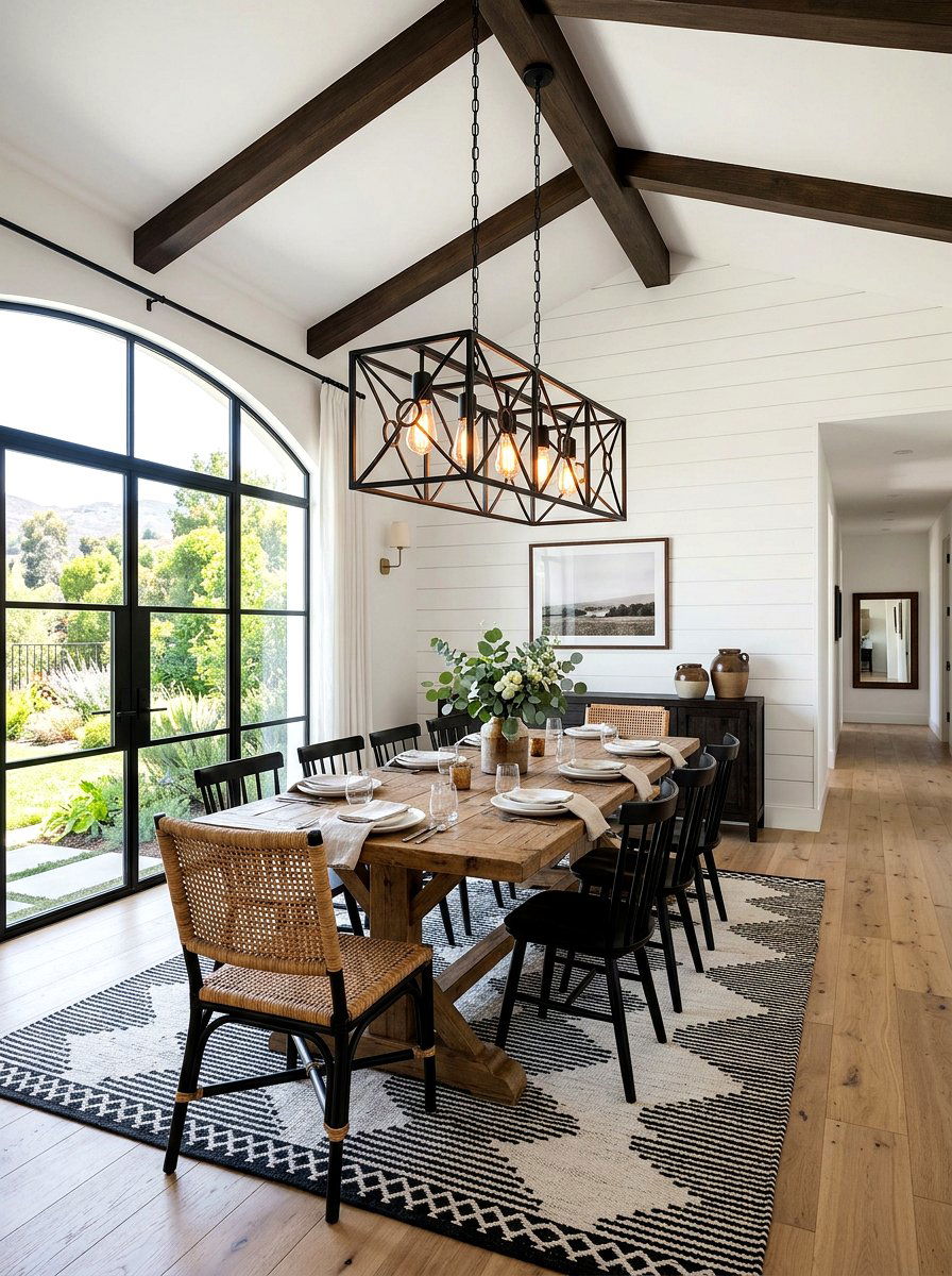 Modern Farmhouse Dining Light - 30 formal dining room chandelier ideas