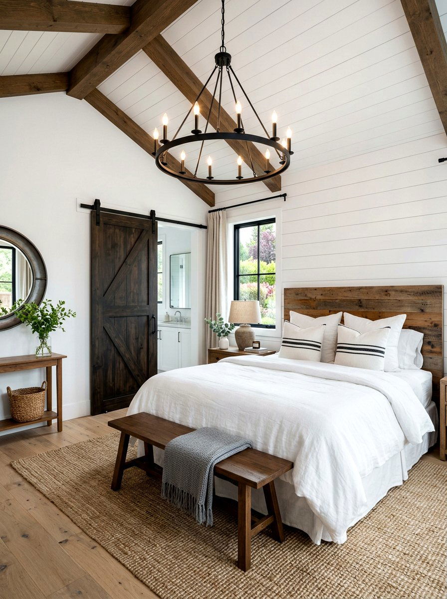 Modern Farmhouse Guest Room - 30 guest room decor ideas
