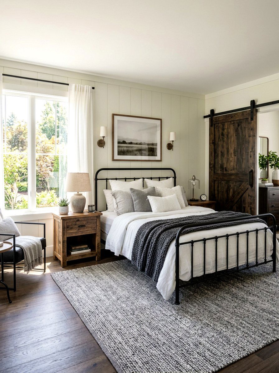Modern Farmhouse Guest Suite - 30 cozy guest suite ideas