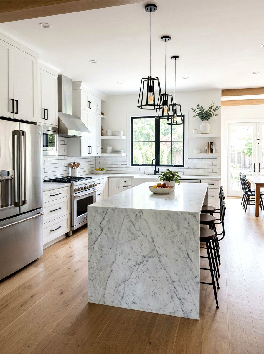 Modern Farmhouse Kitchen - 30 farmhouse kitchen ideas