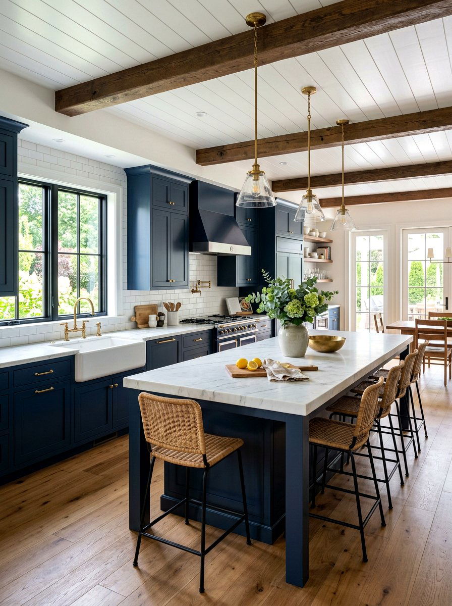 Modern Farmhouse Kitchen - 30 barn style home ideas
