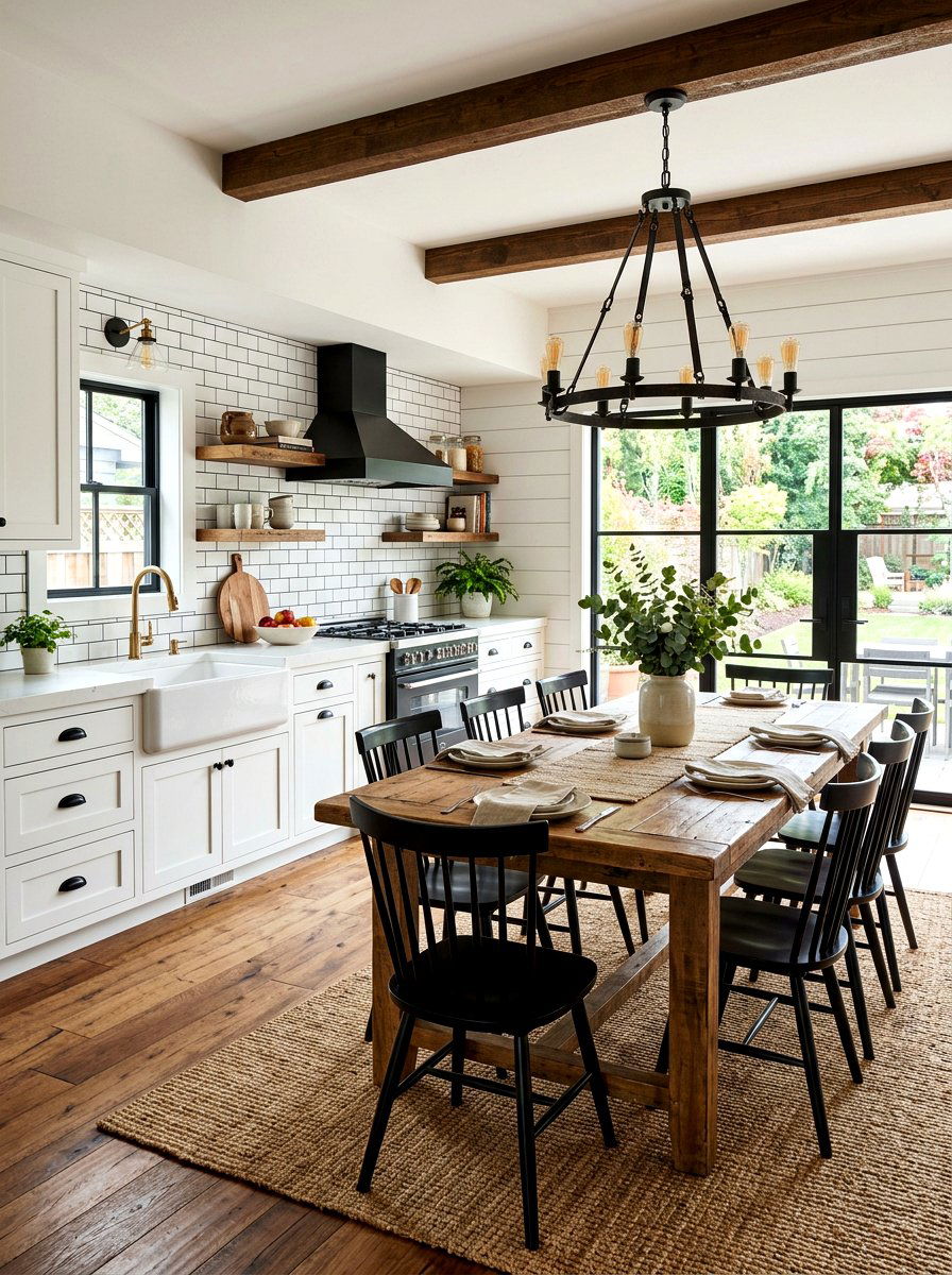 30 Kitchen Dining Area Ideas for Cozy Meals and Better Flow