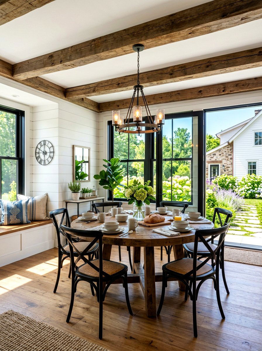Modern Farmhouse Morning Room - 30 morning room ideas