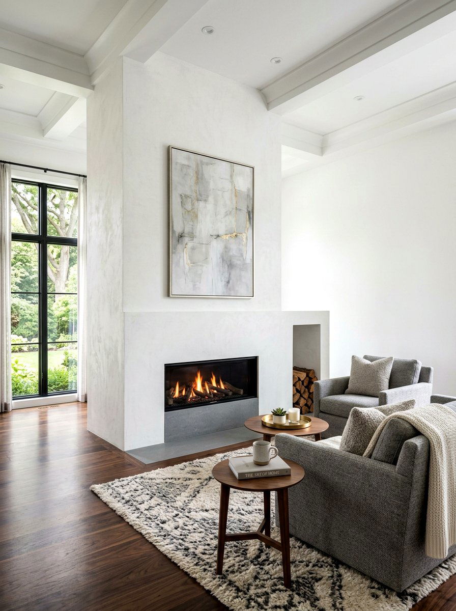 Modern Fireplace Focal Point - 30 formal sitting room ideas