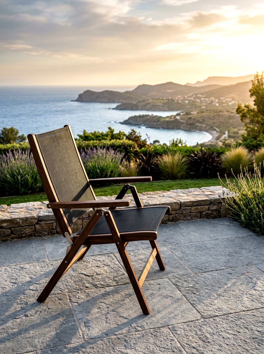 Modern Folding Patio Arm Chair - 30 folding patio furniture ideas
