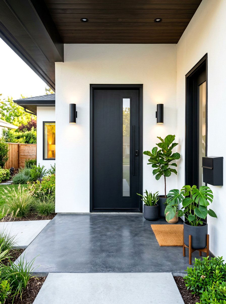 Modern Front Porch Sconces - 30 front porch lighting ideas