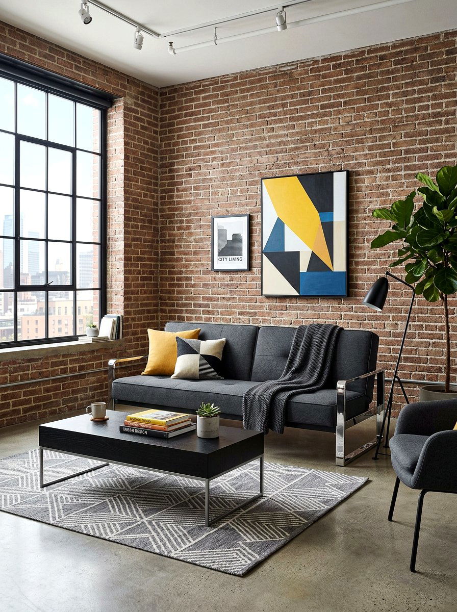 Modern Futon Living Room - 30 sofa bed luxury apartment ideas