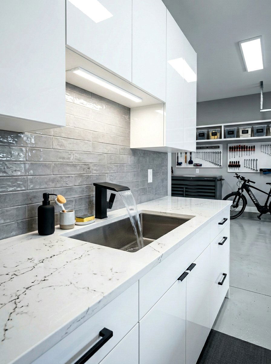 Modern Garage Sink - 30 garage sink station ideas