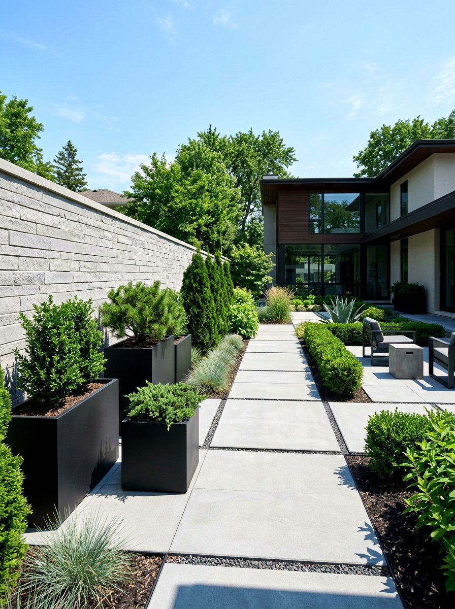 Modern Garden - 30 four season garden ideas