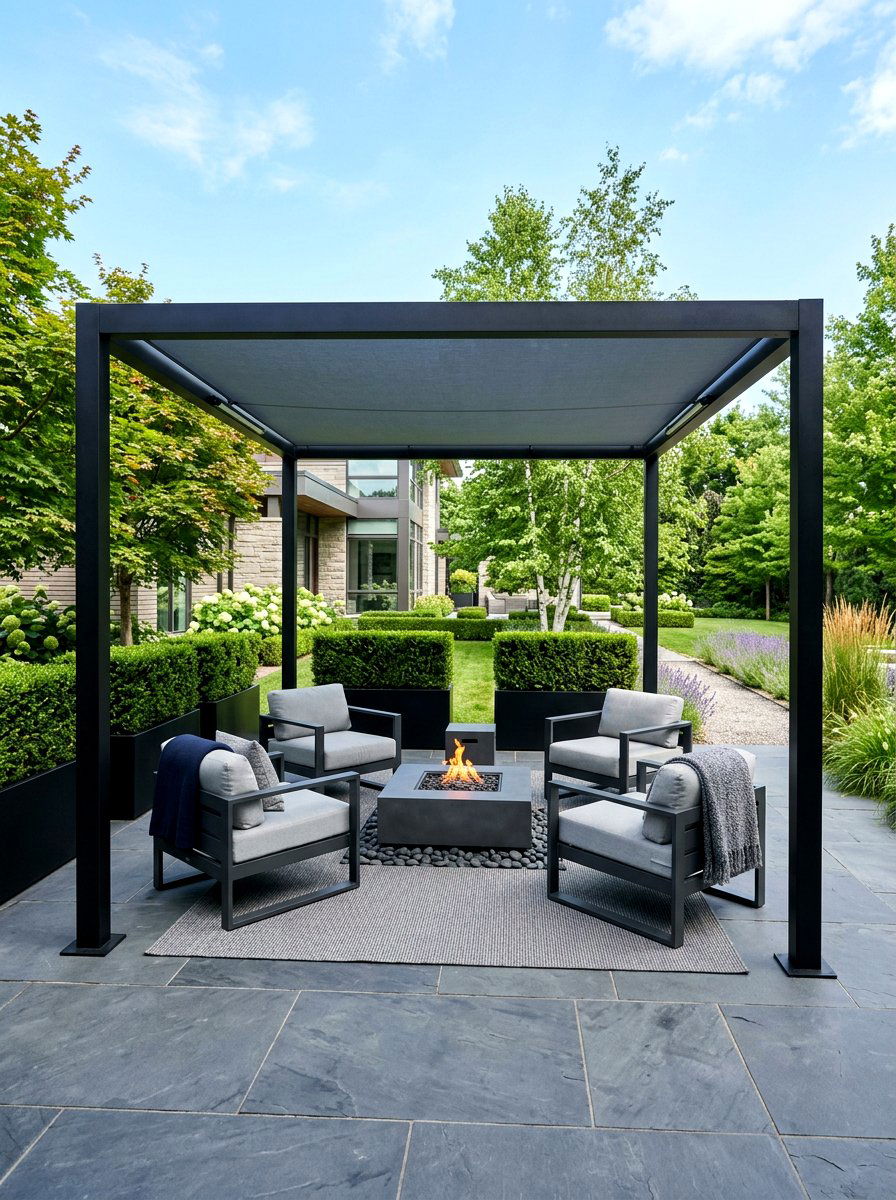 Modern Gazebo - 30 soft top gazebo ideas