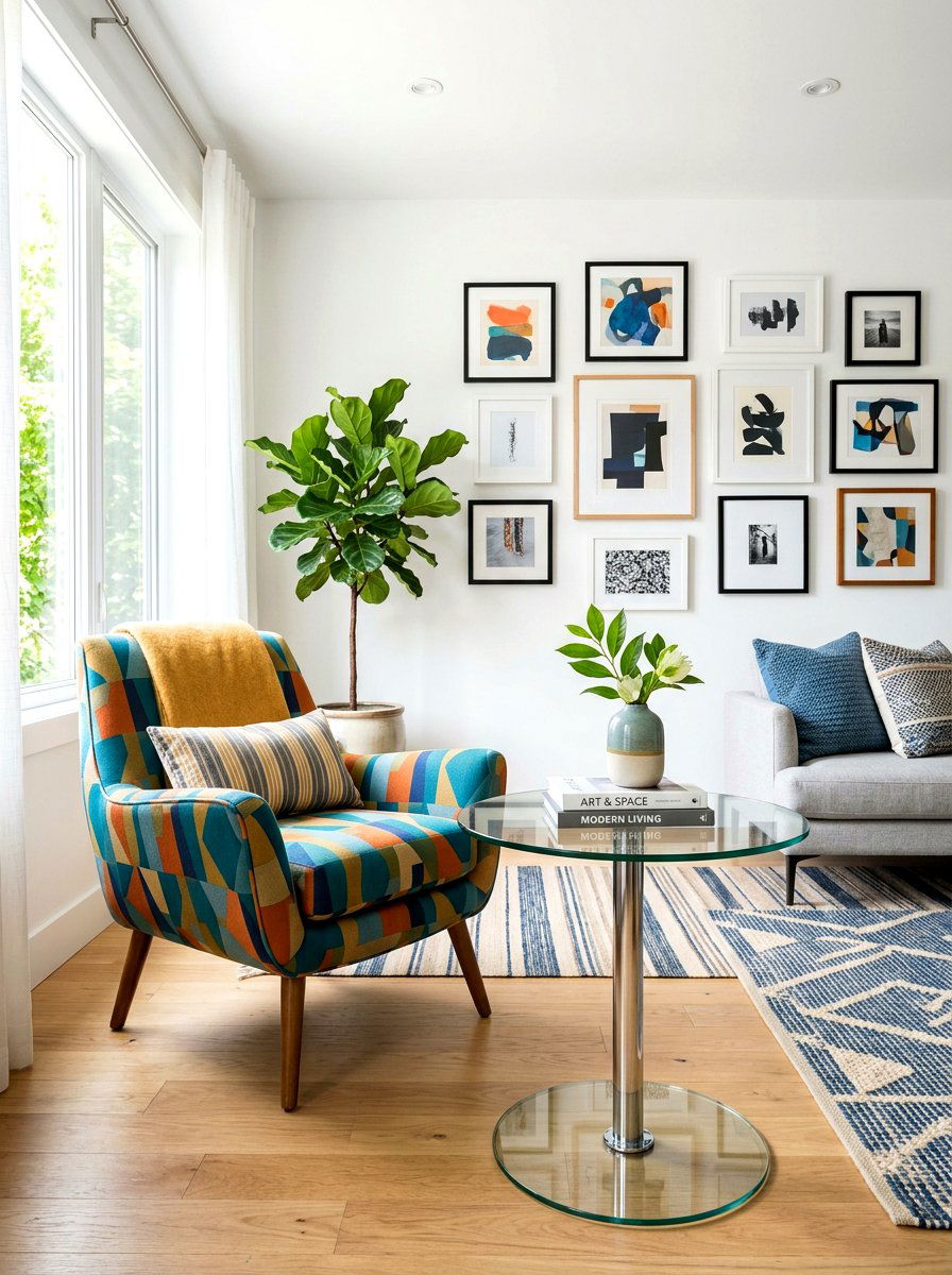 Modern Glass Pedestal Side Table - 30 pedestal side table ideas