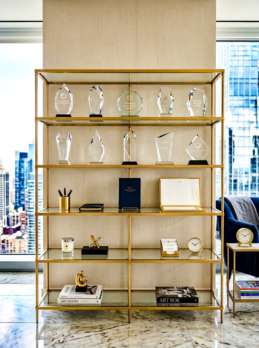 30 Office Backdrop Shelf Ideas for a Stunning Work Setup