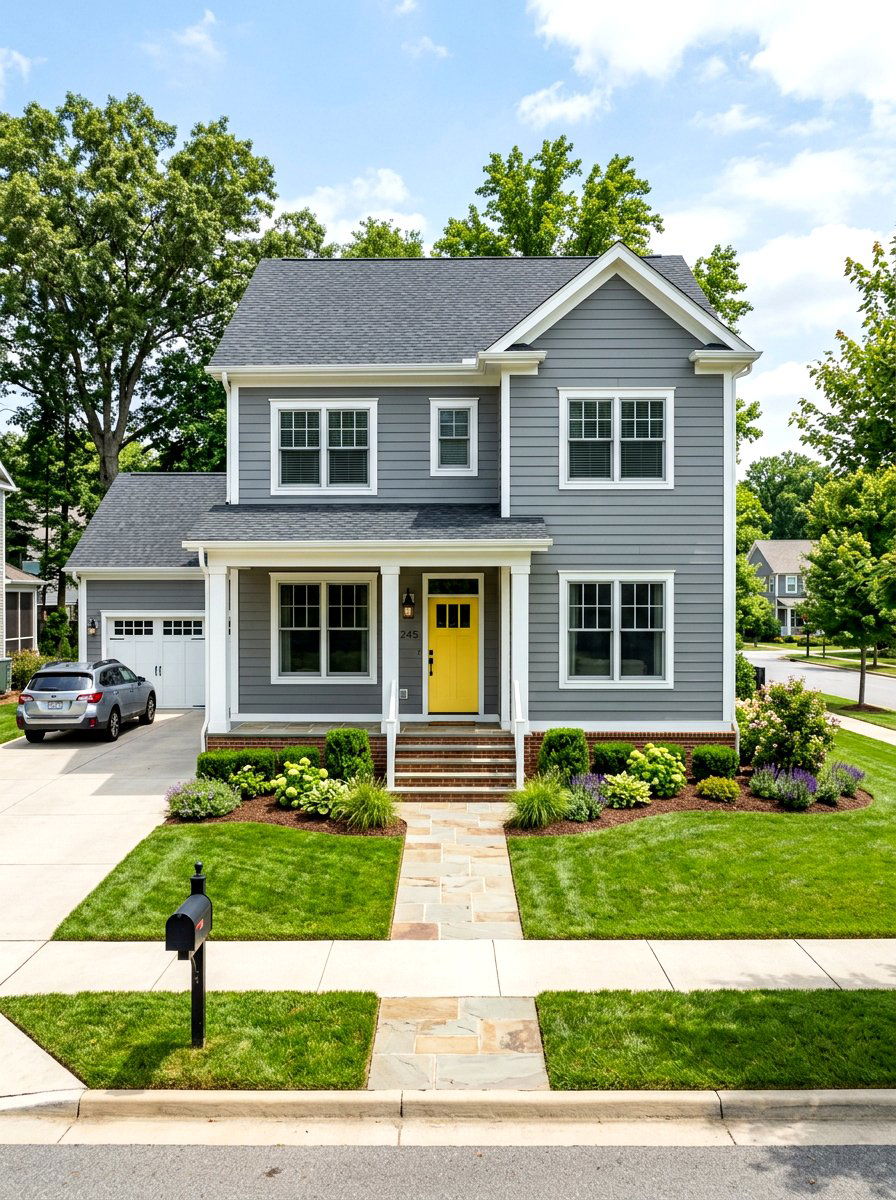 Modern Gray Horizontal Siding - 30 horizontal siding exterior ideas
