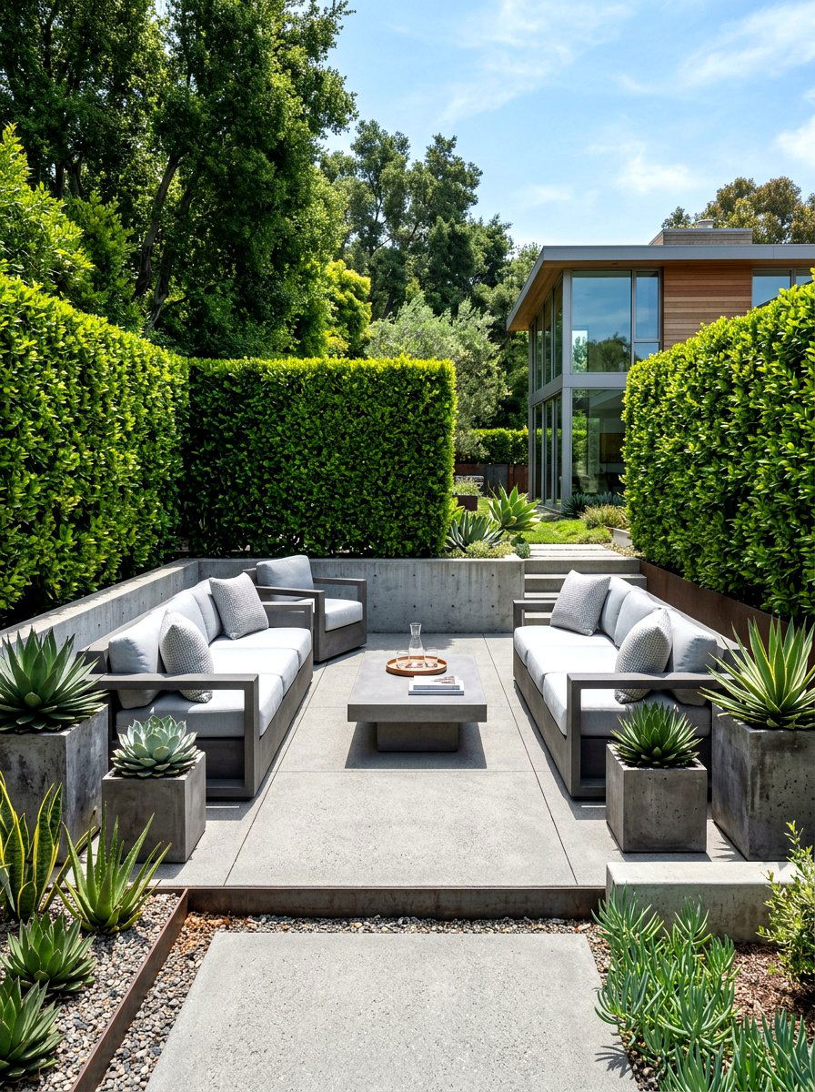 Modern Gray Patio - 30 patio color scheme ideas