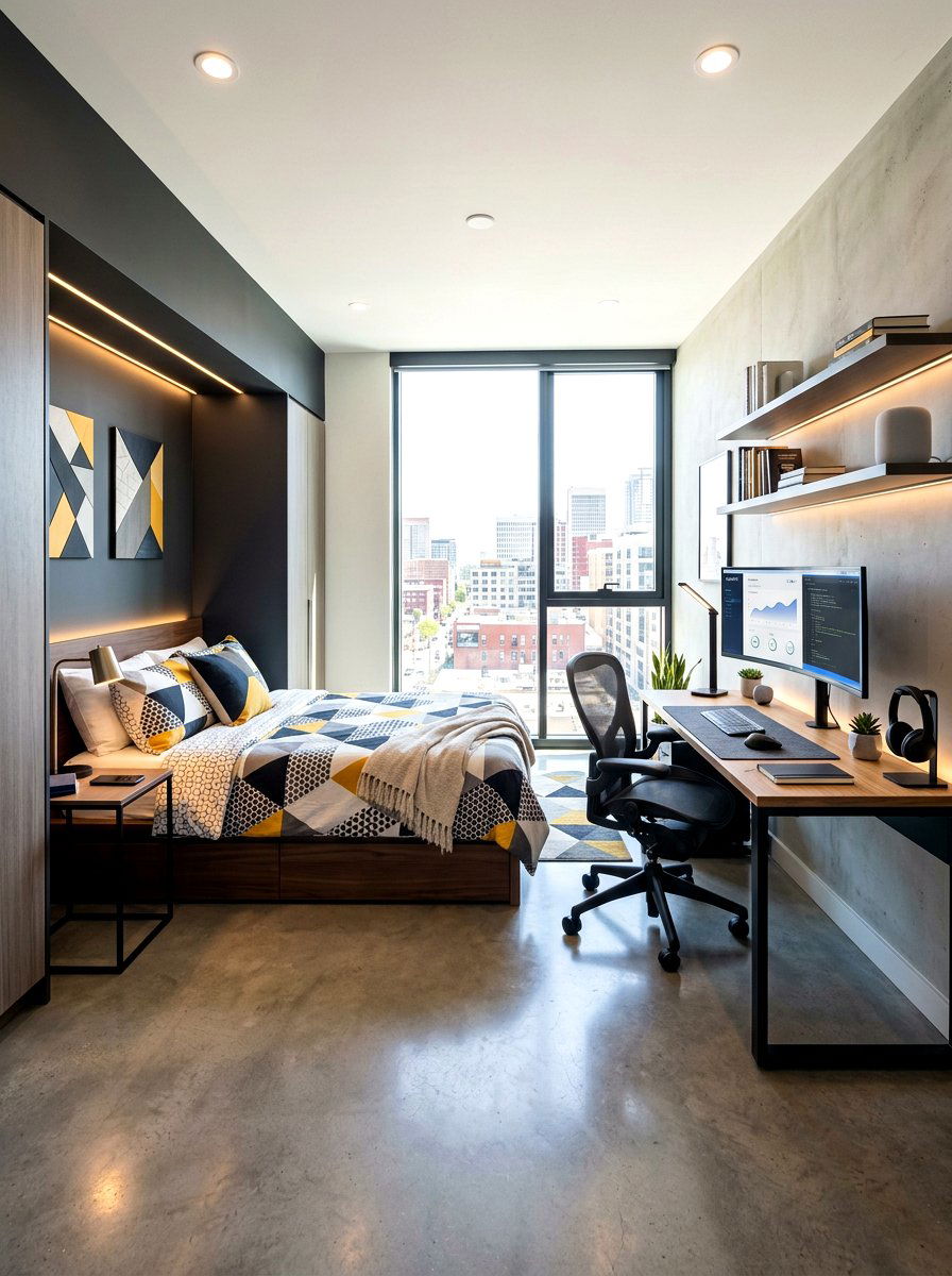 Modern Guest Room Office - 30 guest room office ideas