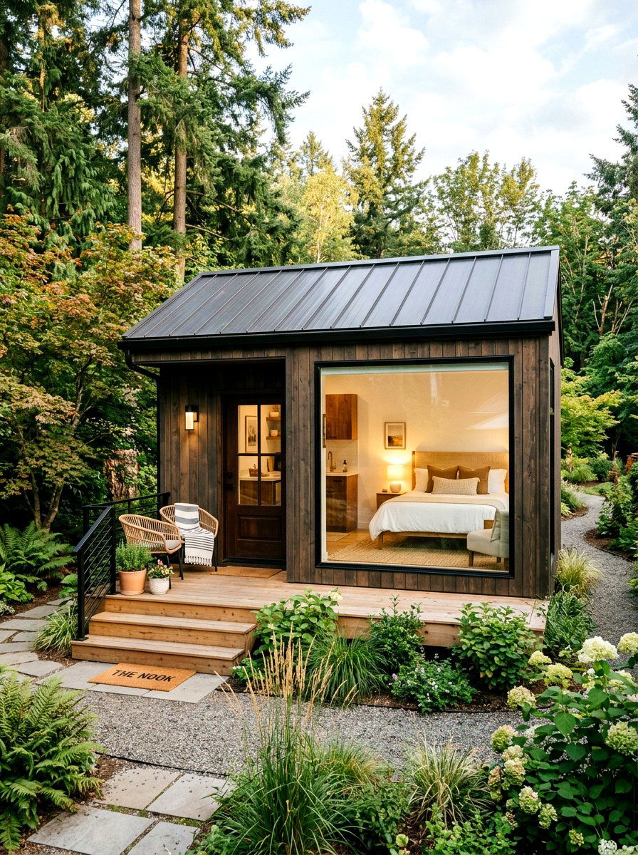Modern Guest Suite Shed - 30 modern shed ideas