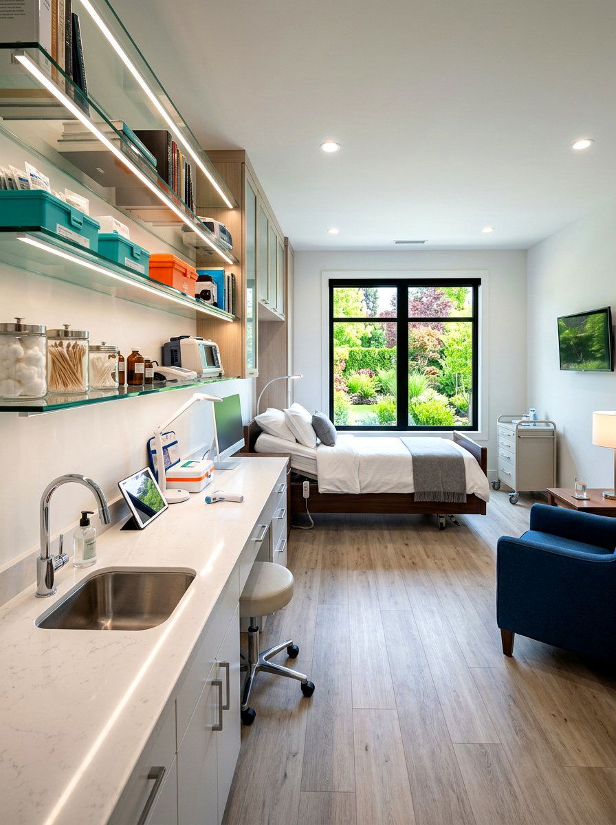 Modern Home Infirmary - 30 recovery room home ideas