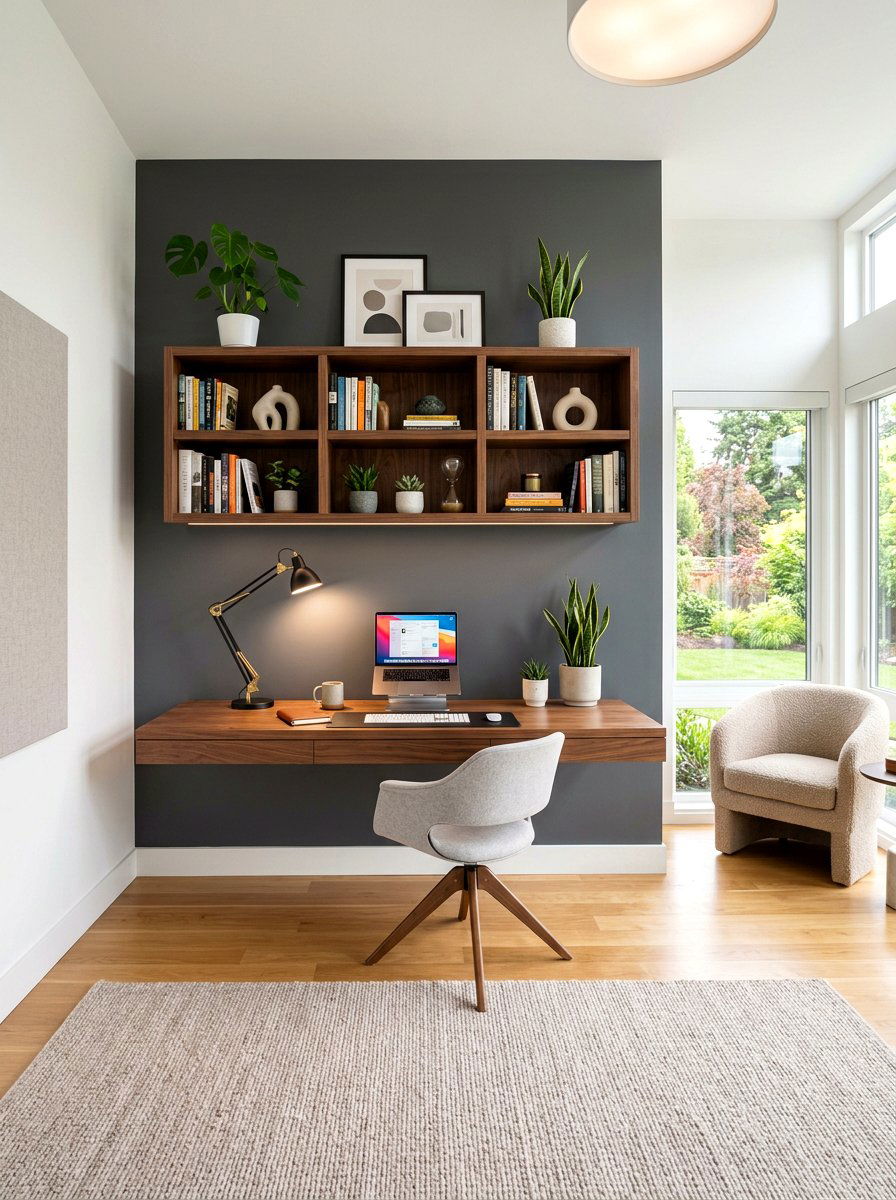 Modern Home Studio - 30 creative studio office ideas
