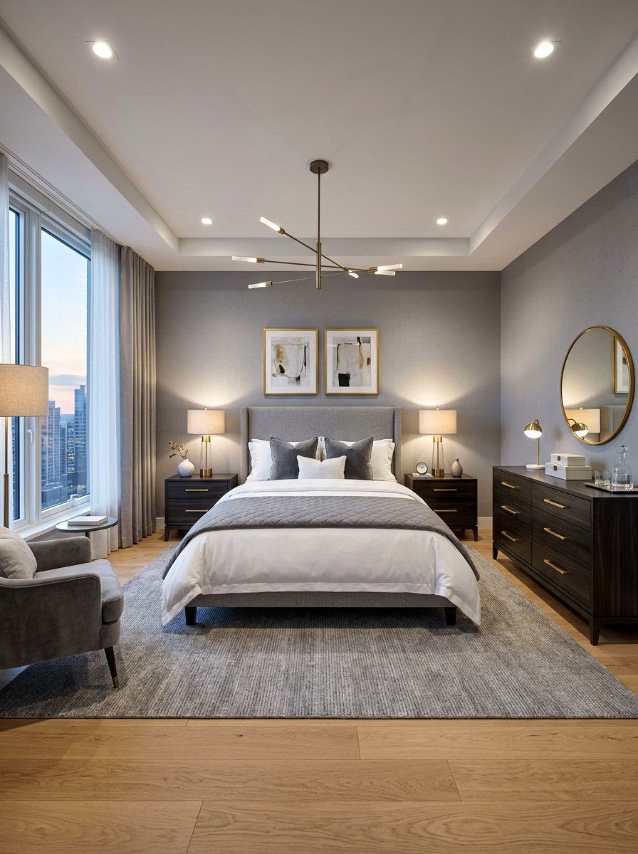 Modern Hotel Style Bedroom - 30 five star suite bedroom ideas