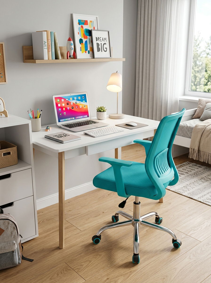 Modern Kids Desk Chair - 30 homework studio kids ideas