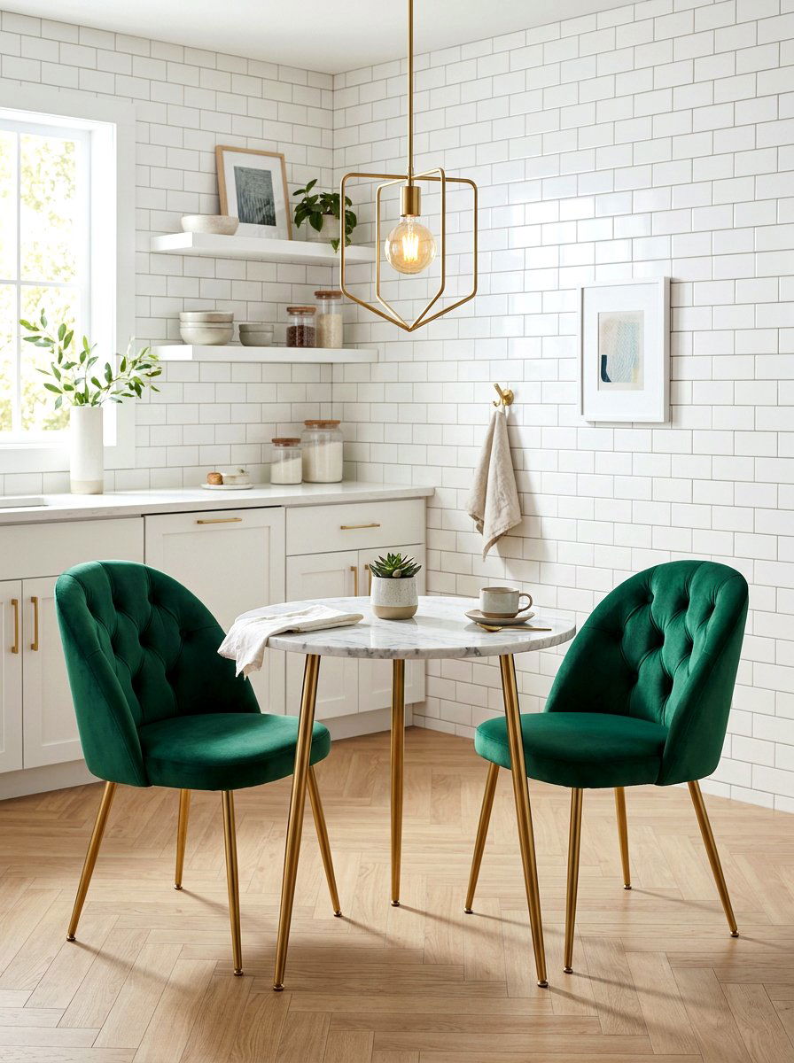 Modern Kitchen Bistro Set - 30 cozy breakfast corner ideas