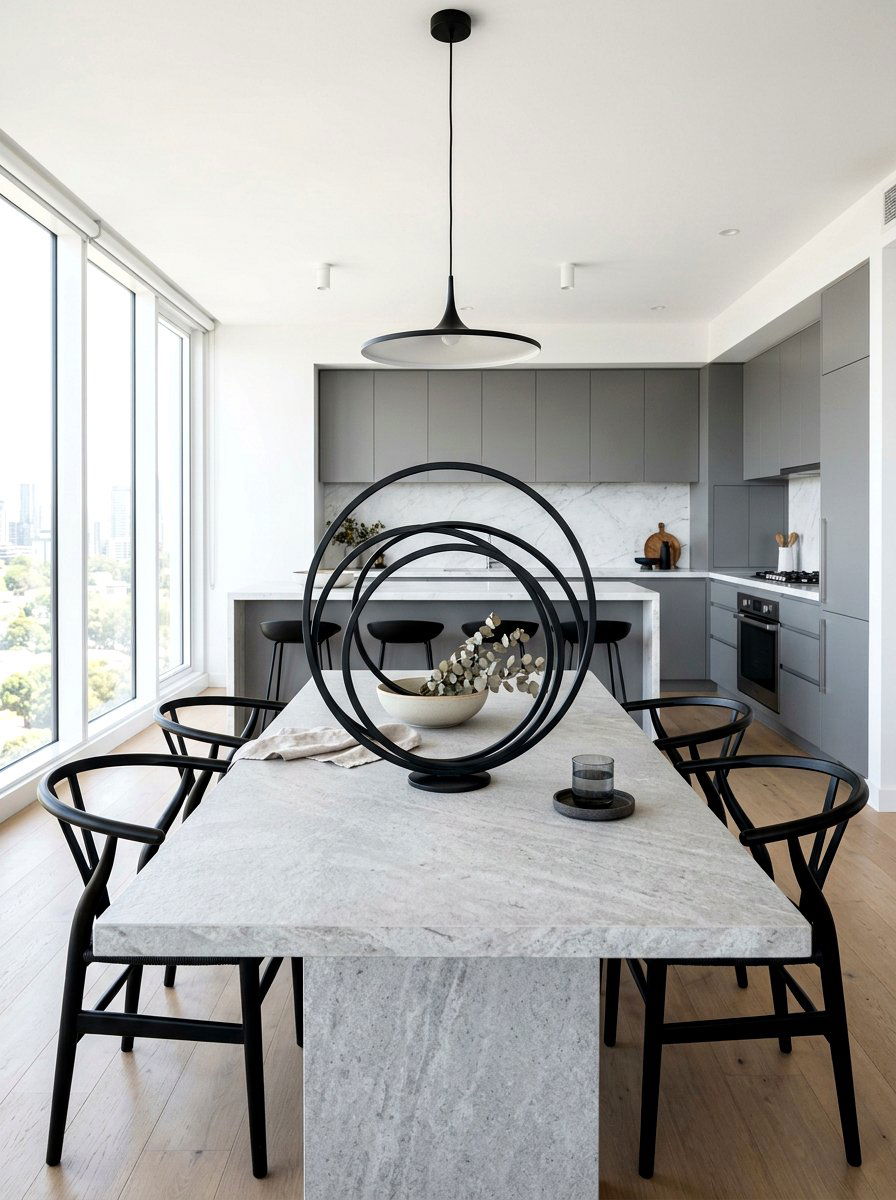 Modern Kitchen Table Sculpture - 30 kitchen table decor ideas