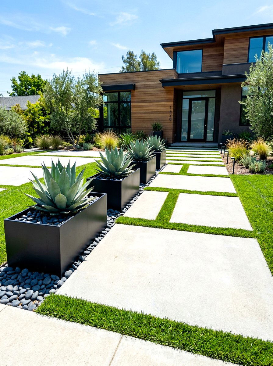 Modern Landscaping - 30 front yard garden ideas