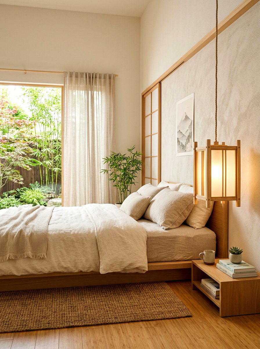 Modern Lantern - 30 bedside lighting ideas