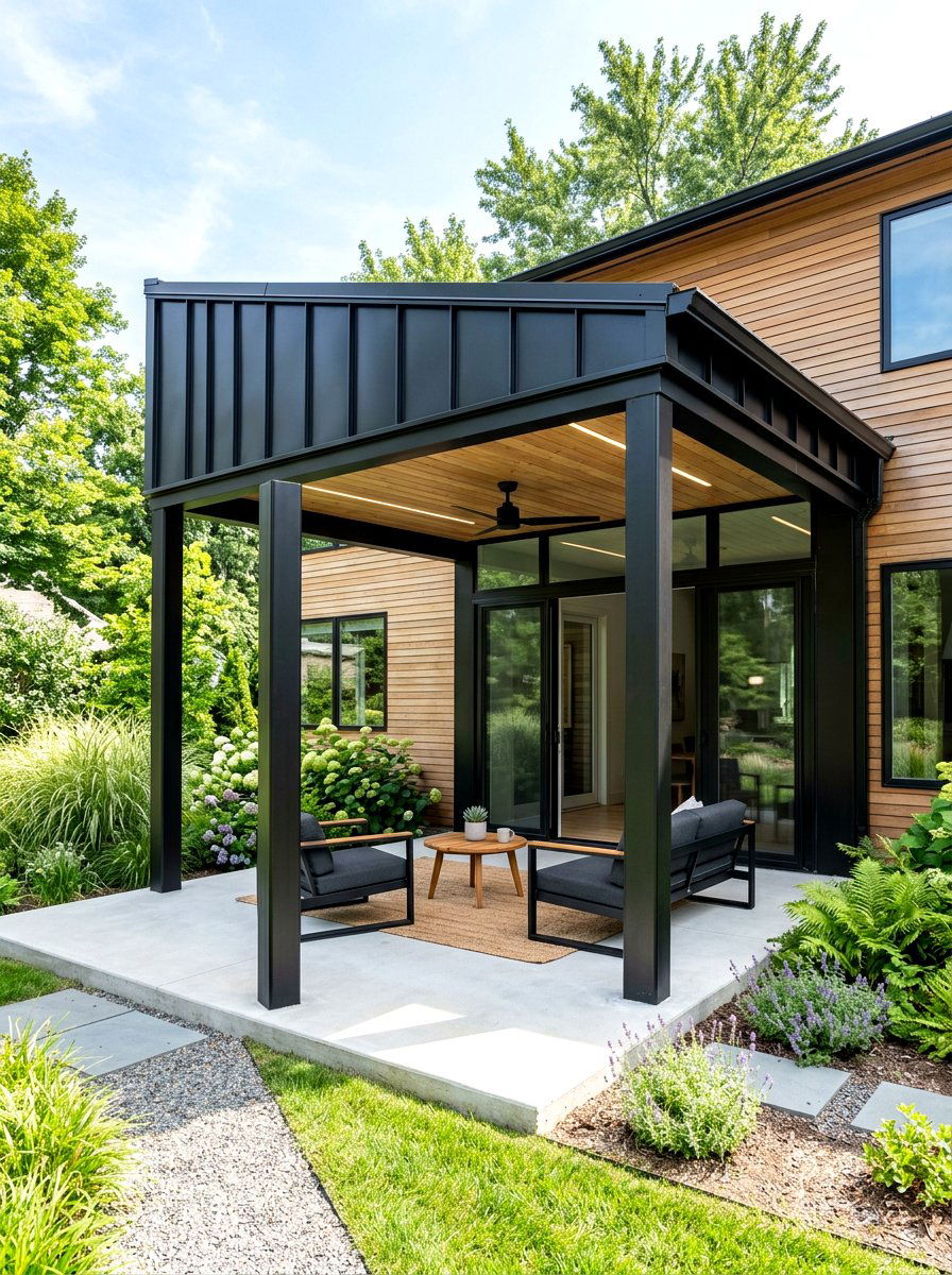 Modern Lean To Porch - 30 shed porch ideas