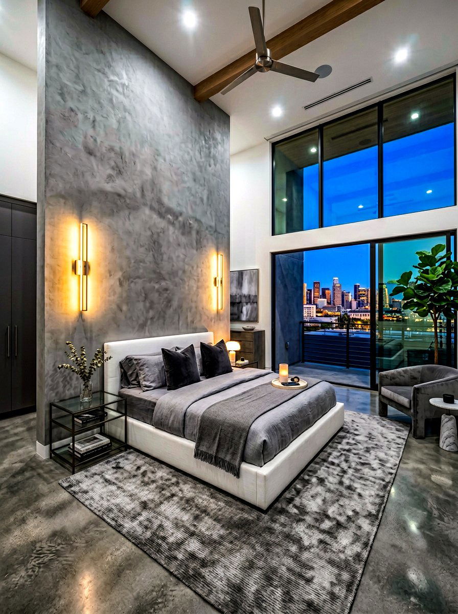 Modern Linear Sconce - 30 bedside wall sconce ideas