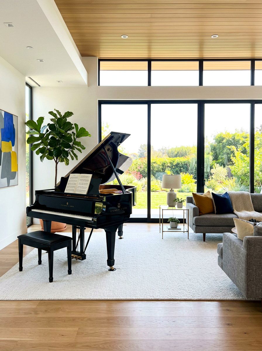 30 Piano Room Ideas for a Beautiful, Sound-Friendly Setup