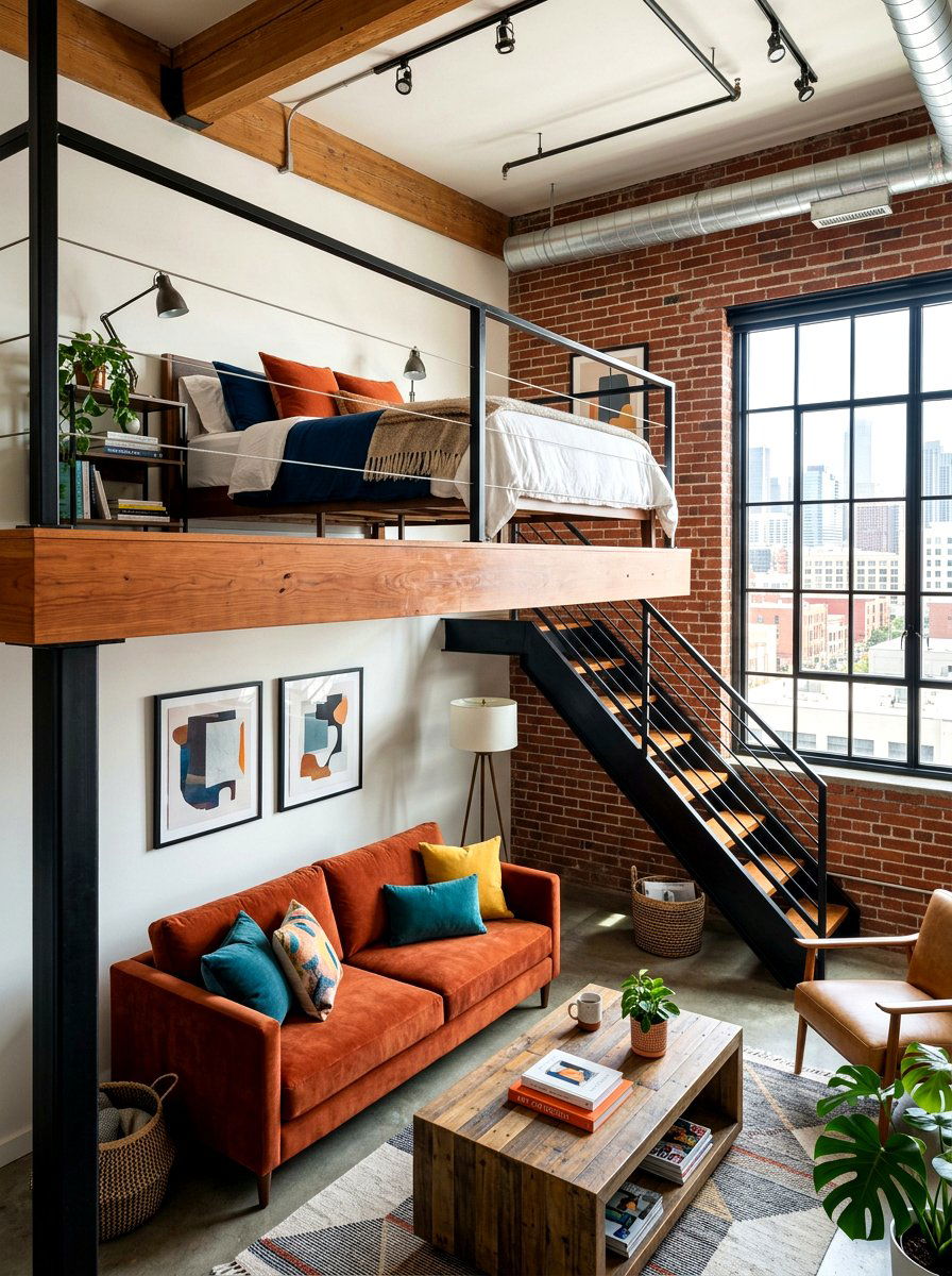 Modern Loft Guest Room - 30 dual purpose guest room ideas