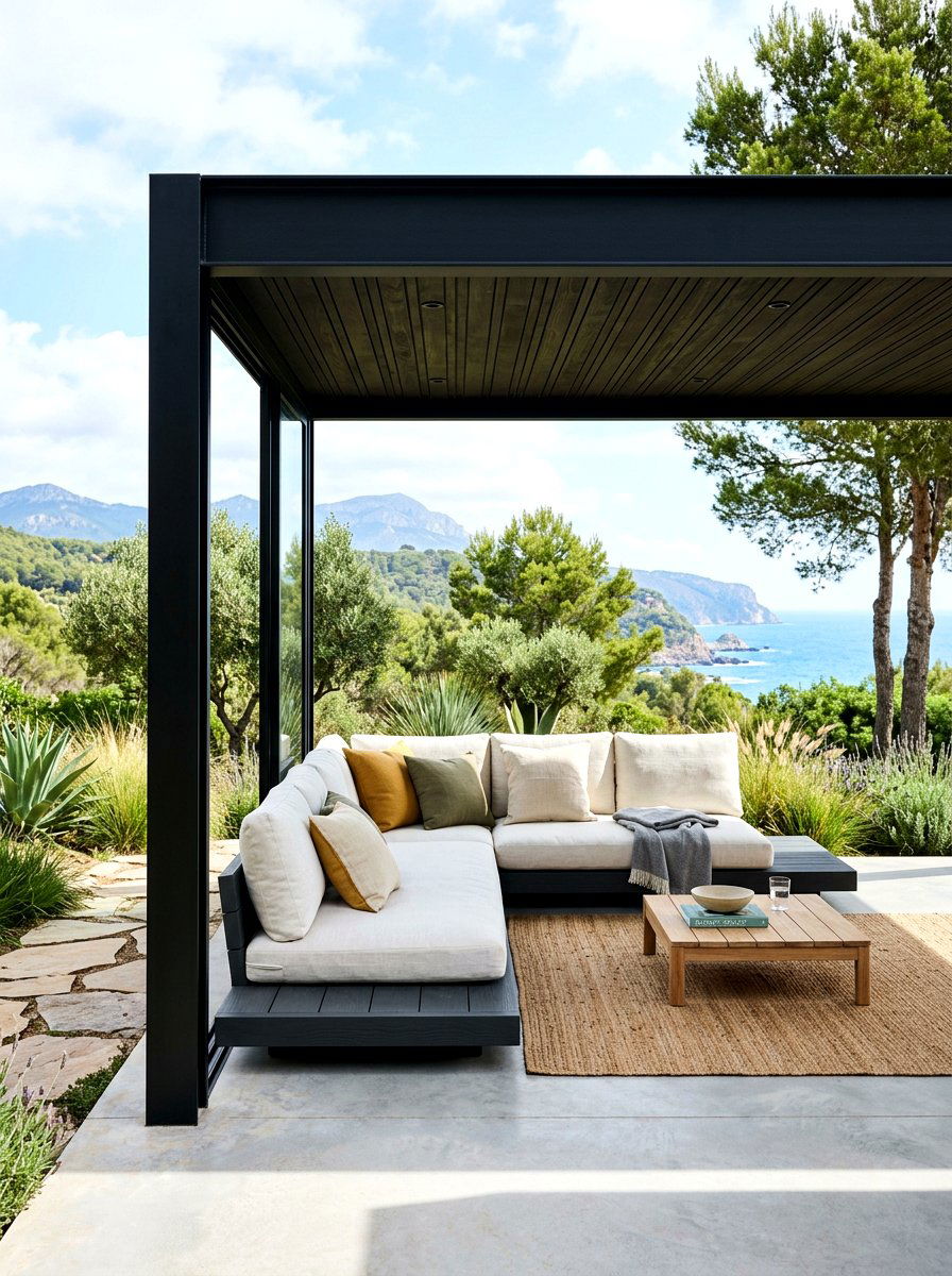 Modern Low Seating - 30 pavilion seating arrangement ideas
