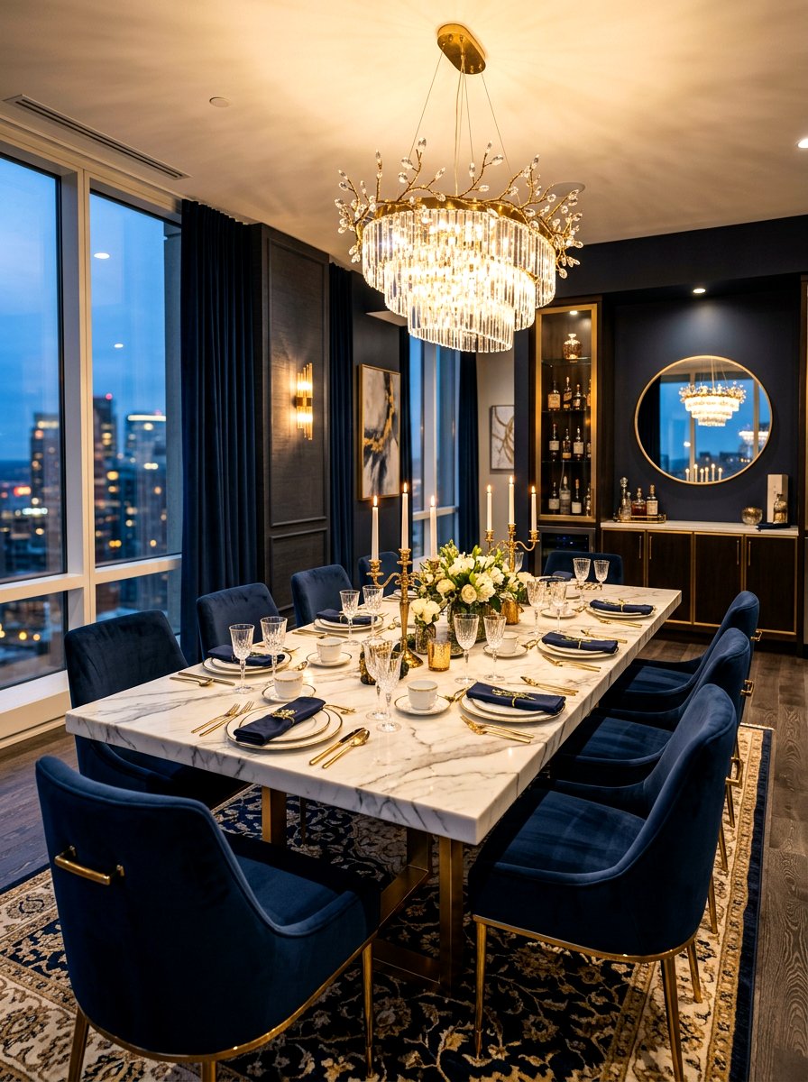 Modern Luxury Dining Room - 30 modern dining room ideas