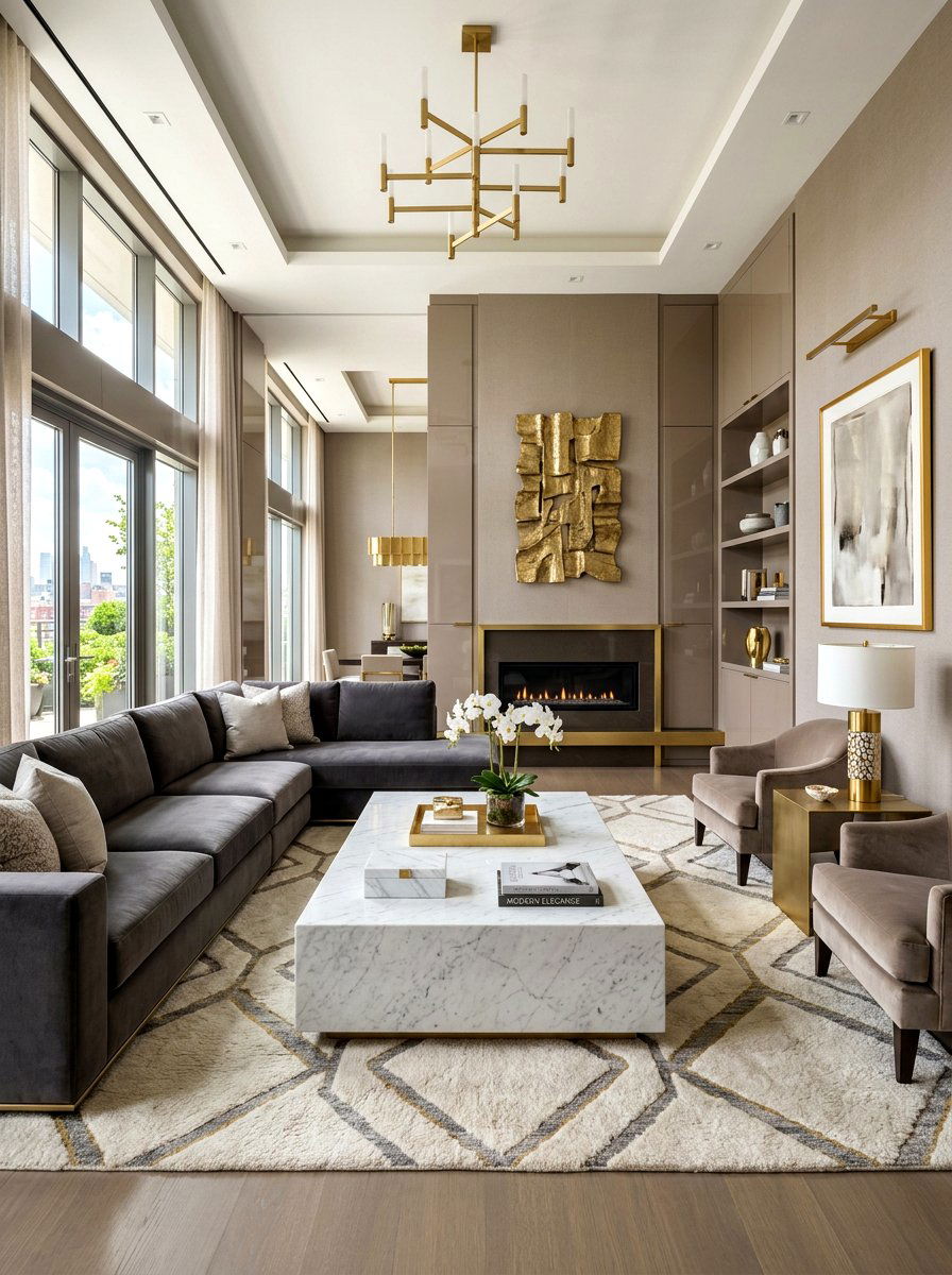Modern Luxury Formal Living Room - 30 formal living room ideas