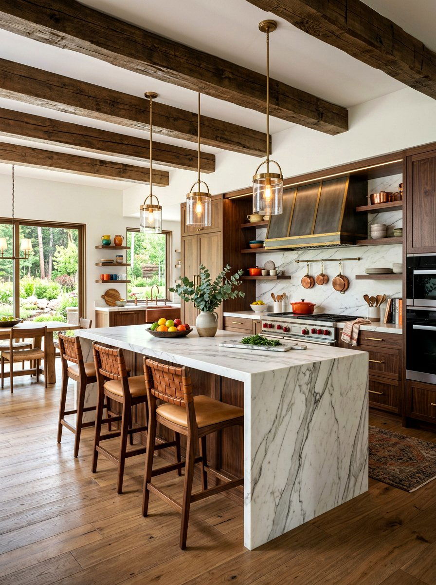 Modern Luxury Rustic Kitchen - 30 modern rustic kitchen ideas