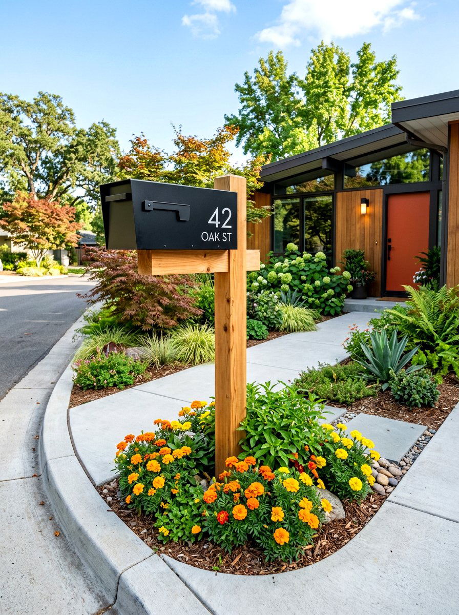 Modern Mailbox Styles - 30 curb appeal ideas for small homes