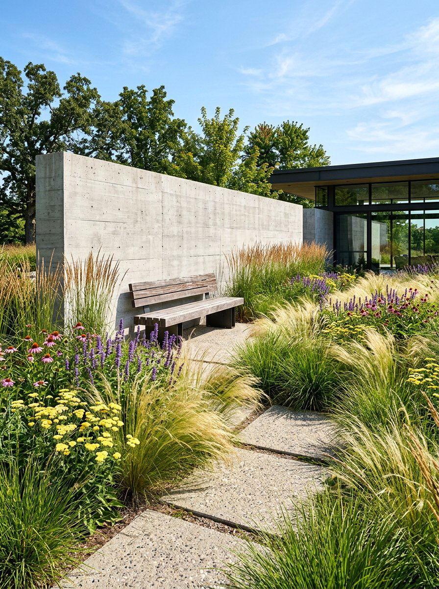 Modern Meadow - 30 meadow garden ideas