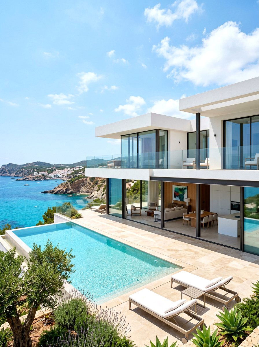 Modern Mediterranean Home - 30 Mediterranean house exterior ideas