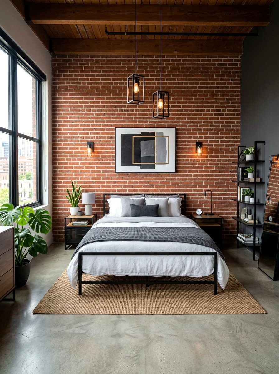 Modern Metal Bed - 30 elevated bedscape ideas